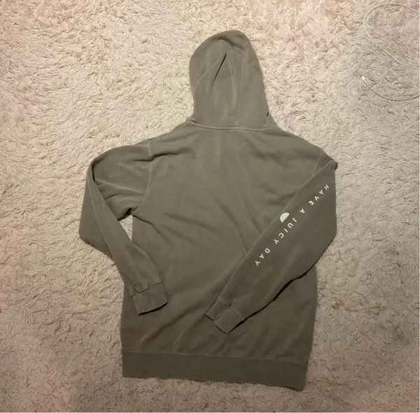 Bamboo Beach Juice Bar Hoodie Green Size M - Image 2