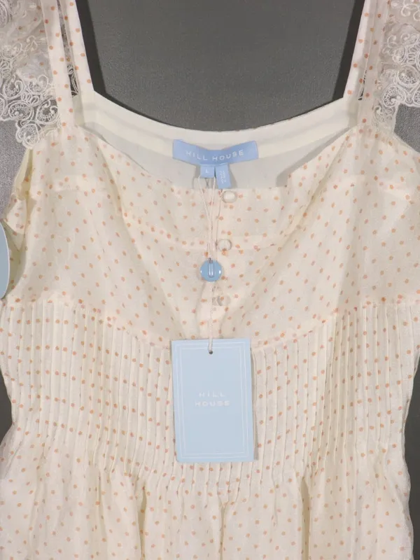 NWT Hill House White Beckham Dress Size Large - Image 11