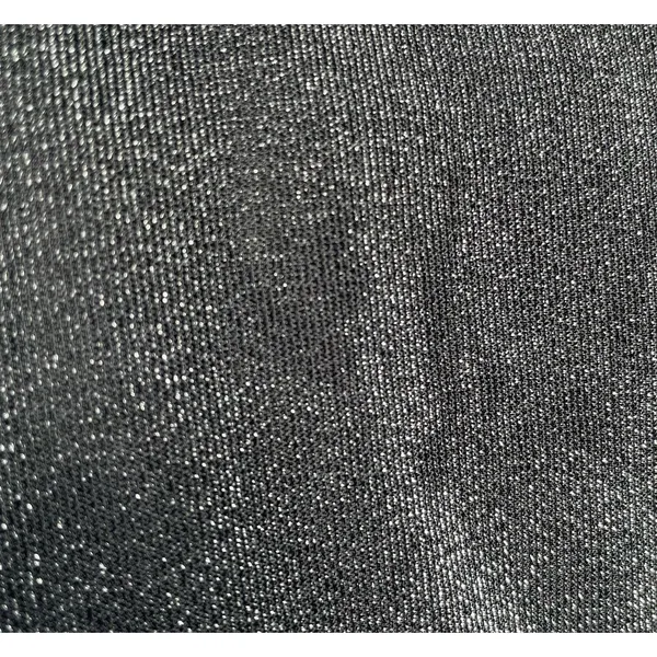 City Triangles Y2K 90s Minimalist Shimmer Open Back Column Maxi Dress Silver Black Size M Read - Image 7