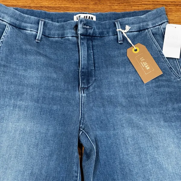 Le Jean Jude High Waist Wide Leg Trouser Jeans Denim Size 29 - Image 11
