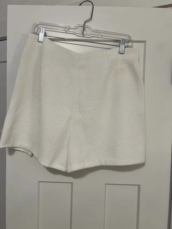 Zara White Skort - Image 3