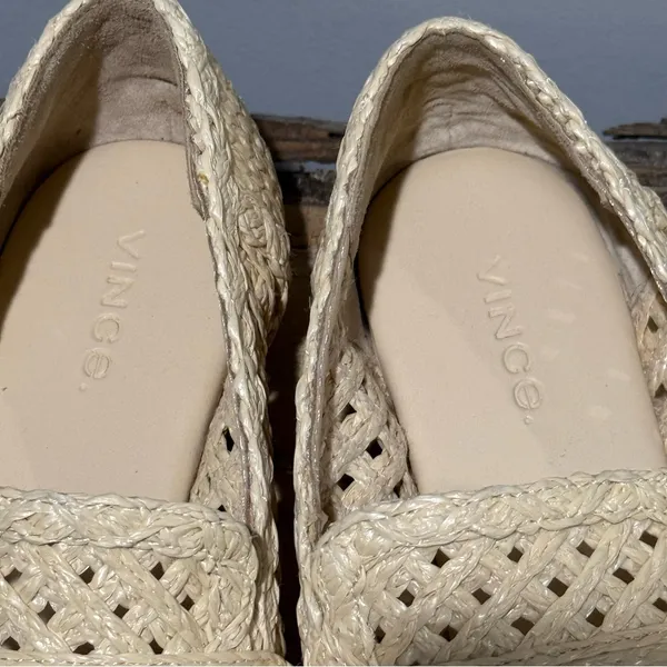 *NEW* Vince Davis raffia Loafers Size 6 A22‎ - Image 7