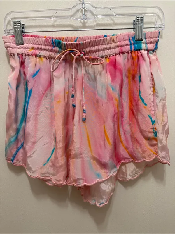 Rococo Sand Davina Pink Tie Dye Shorts - Image 2
