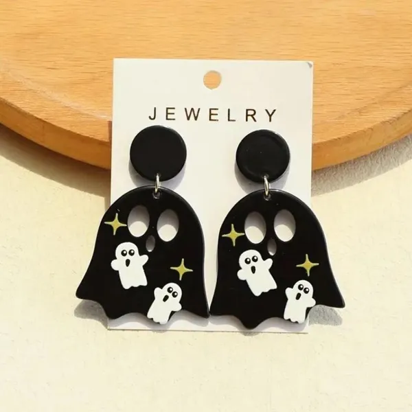 Boutique Ghost earrings with a spooky vibe #halloween #spooky - Image 6
