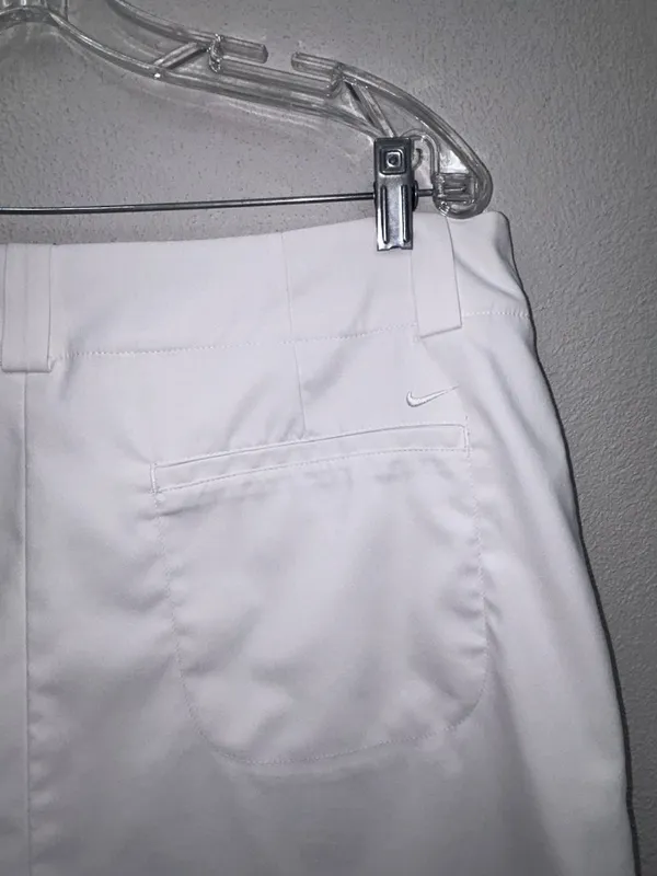 Nike Golf Skort Womens 16 White Fit Dry Performance Stretch Tennis Athletic - Image 4