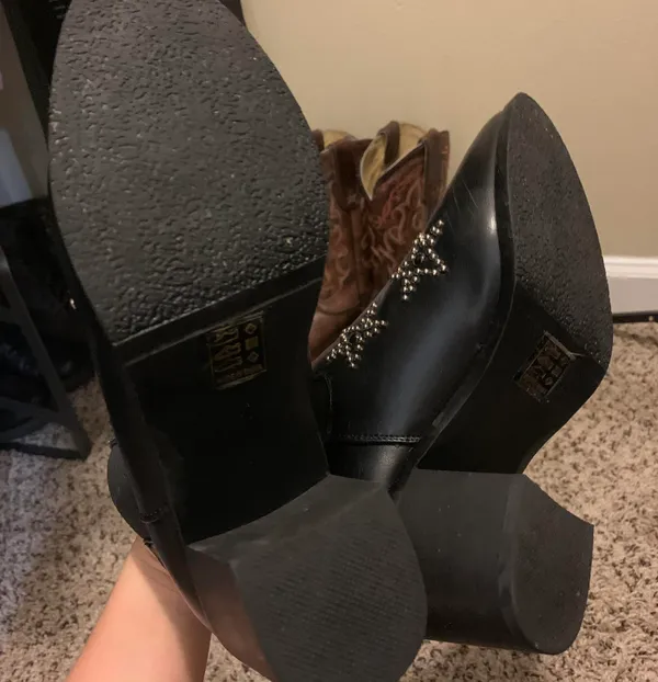 Nasty Gal Black Booties - Image 4
