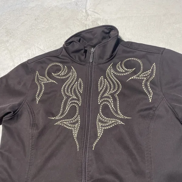 Ariat Jacket Women's SZ XL Full Zip Cowgirl Softshell Jacket Western Rodeo - Image 3