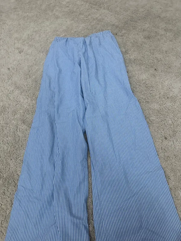Target, blue and white striped self-love club pants - Image 5
