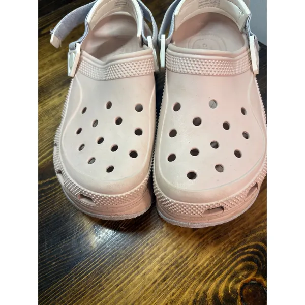 Crocs Pink Platform Clogs Size‎ 7 - Image 4