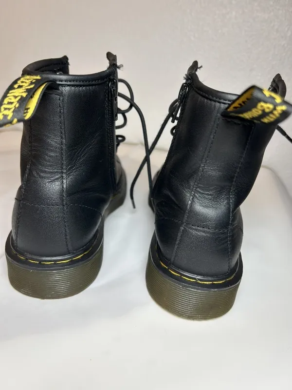 Doc Dr Martens 14045 Vegan Felix Combat Lace Up Women's Size 4Boots - Image 8