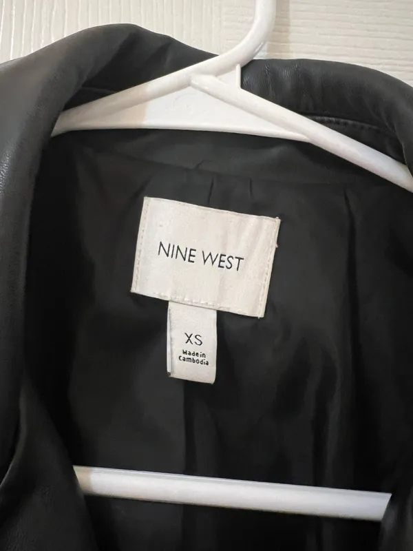 Nine West Leather Jacket - Image 3