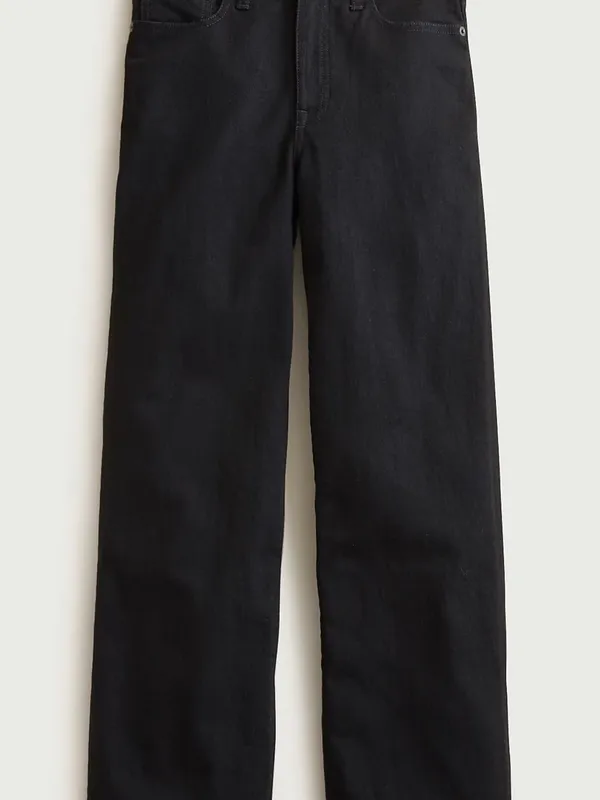 J. Crew Slim-wide Jean Black Rinse Wash Size 26 - Image 3