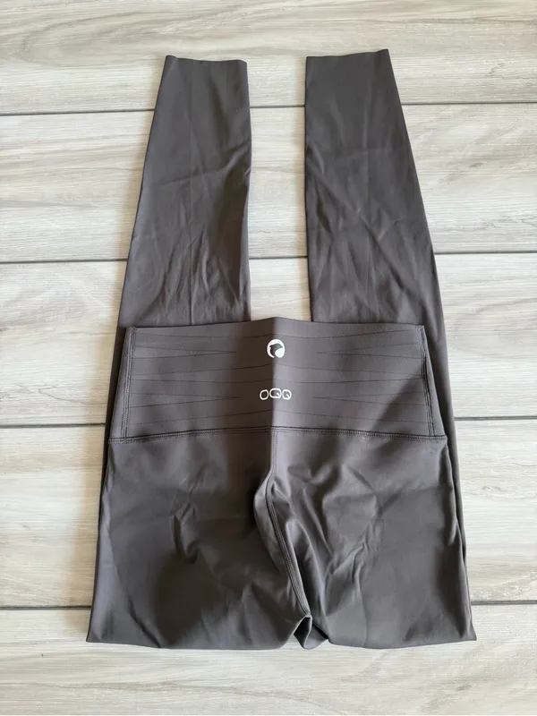 OQQ Seamless High Waist Butt Liftings Yoga Leggings Brown Medium NWT IN PKG - Image 5