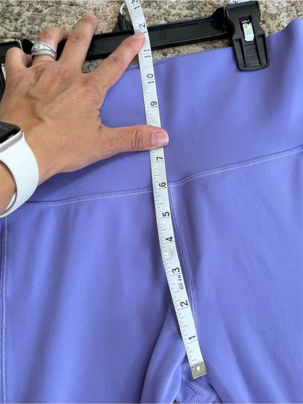 Vuori All the Form Pocket Legging Hyacinth Purple Pockets Size Small - Image 7