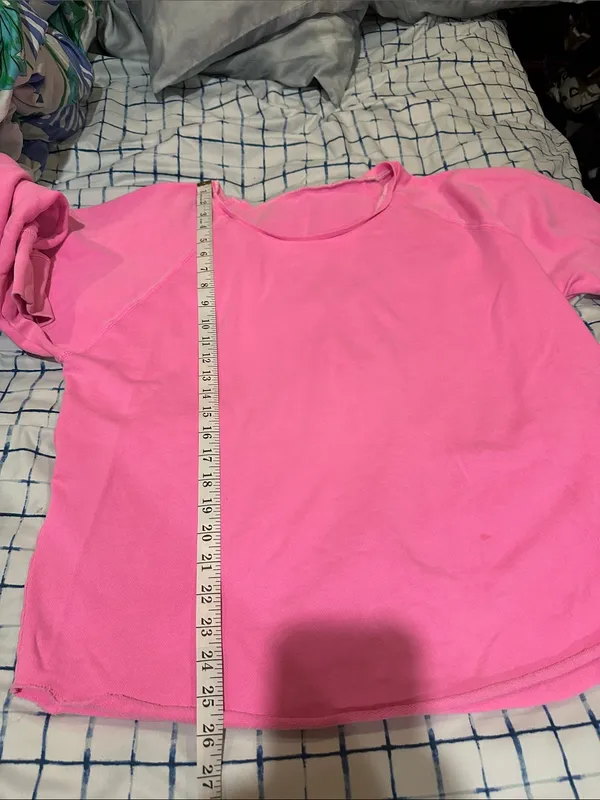 Women's Pink Long-Sleeve Scoop Neck Top - Image 4