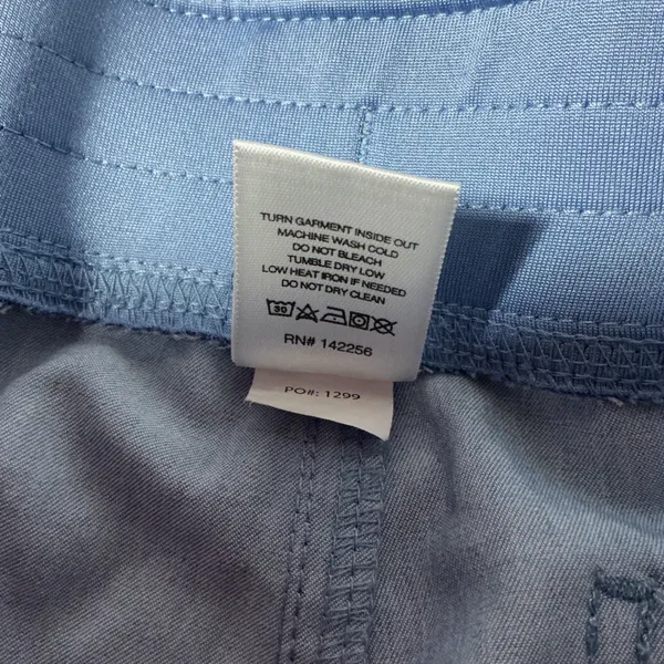 FIGS Technical Collection Livingston Scrub Pants Sz L Light Blue Straight T21003 - Image 4