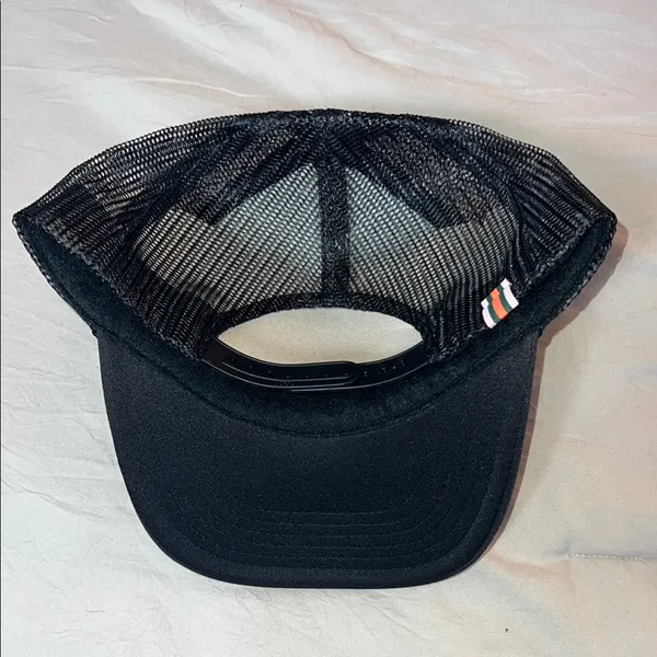 Heart Pckl High Profile Pickleball Trucker‎ Hat | Black - Image 3
