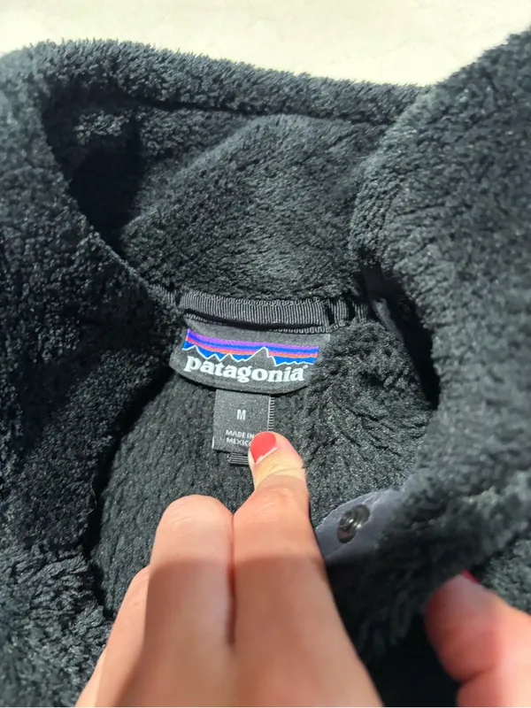 Patagonia Black Fleece retool Snap-T Pullover medium - Image 9