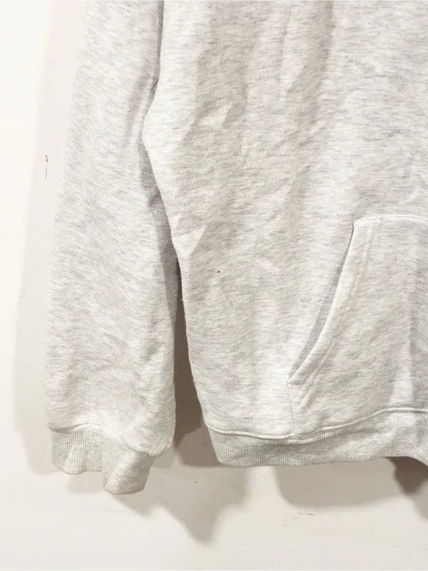Skims Cotton Fleece Classic Hoodie Pullover Sweatshirt Grey Size XS - Image 2
