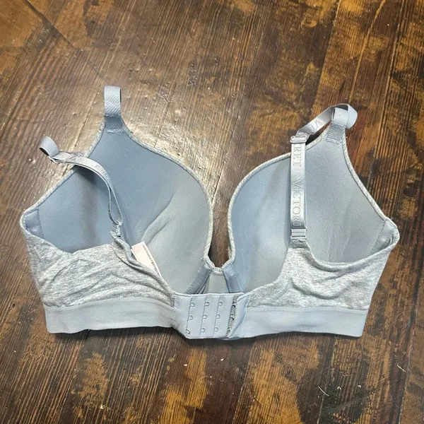 Victoria’s Secret gray Pushup 34DD bling bra - Image 2