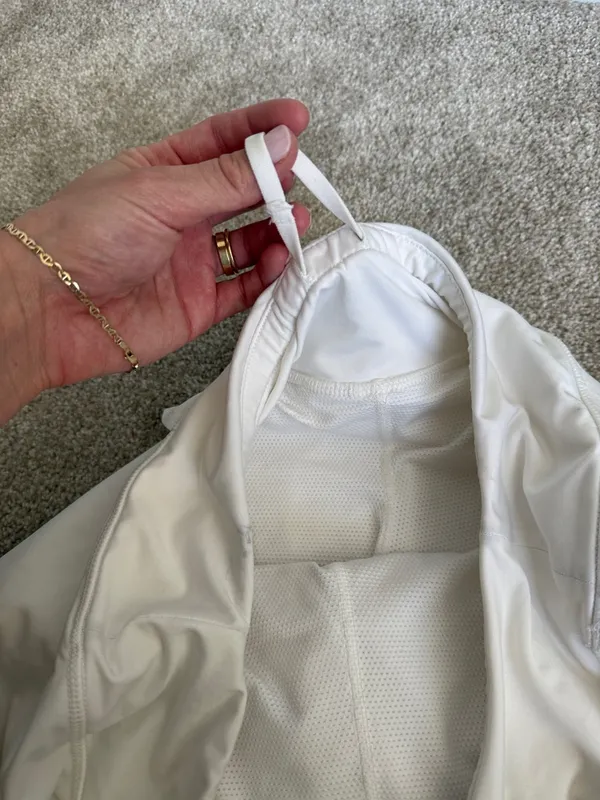Athleta White Athletic layered mini Skort with Built-In Shorts - Image 7