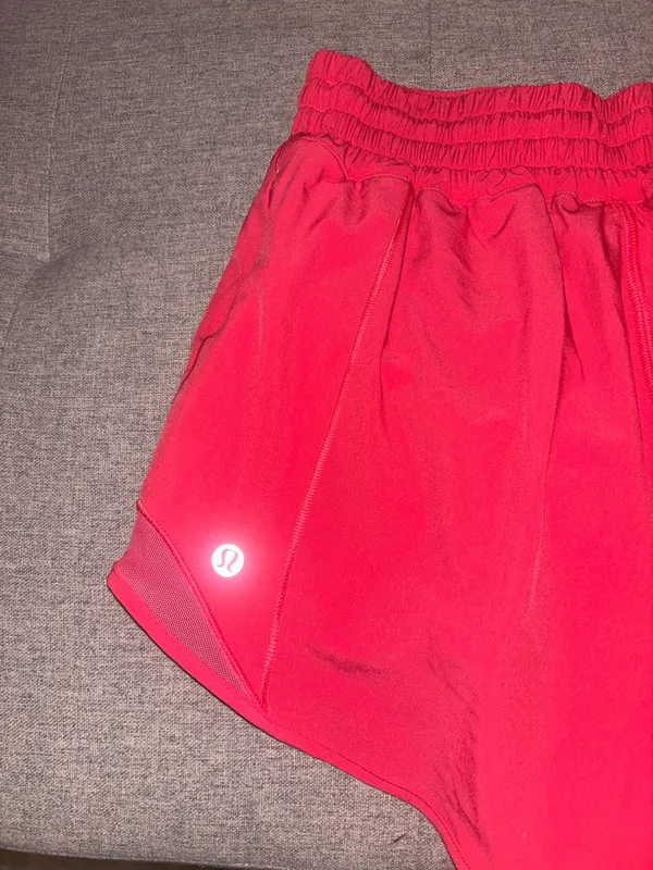 Hot Pink Lululemon Hotty Hot shorts - Image 2