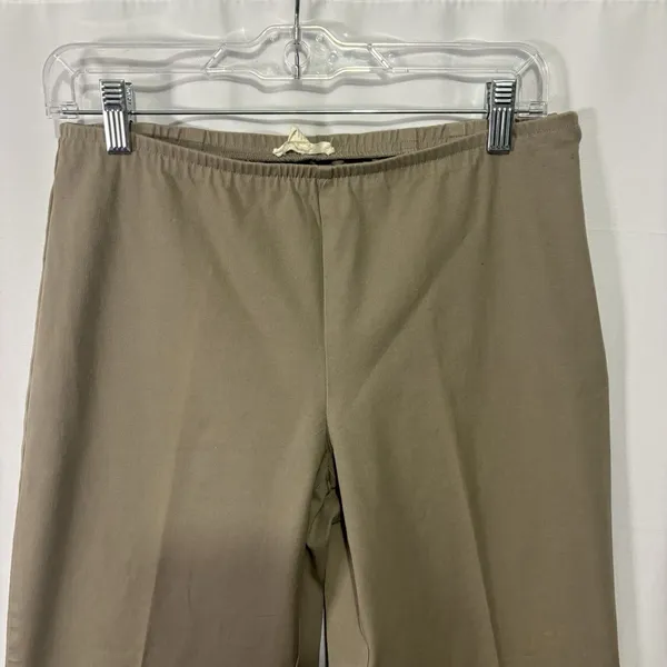 Eileen Fisher Womens Pants Organic Cotton Slim Straight Leg Ankle Med Minimalist - Image 4