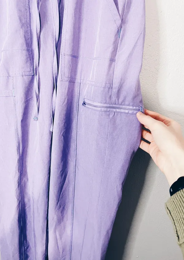 Scrub Star Purple Pants- Size XS  - Image 3