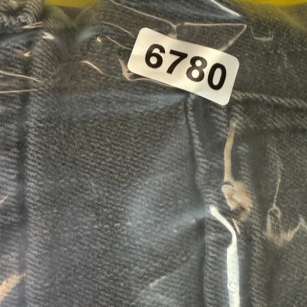 Levis 724 High Rise‎ Straight Jeans 28 Faded Black Dark Gray Denim 18883-0105 - Image 13
