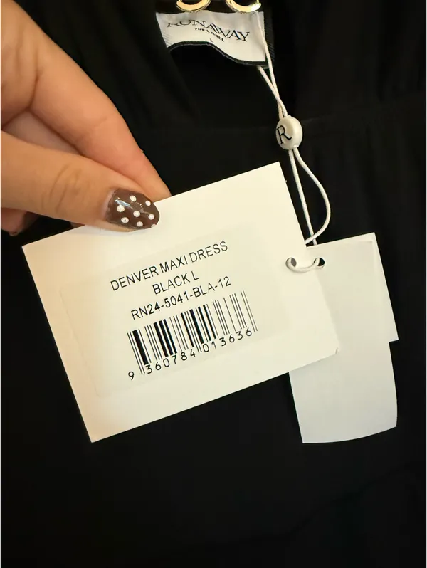 NWT Runaway The Label Denver Maxi Dress in Black - Image 7