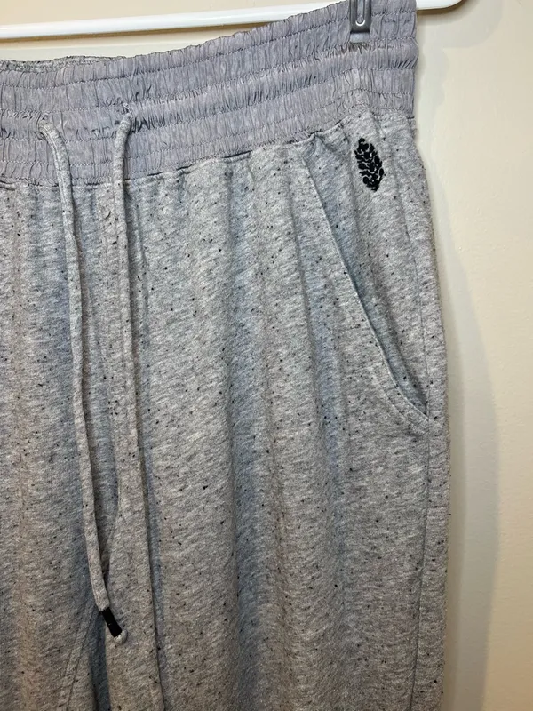 Free People Movement Drawstring Joggers Heather Gray - Image 4