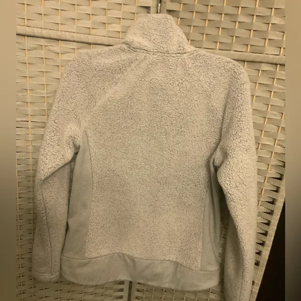 The North Face Furry Fleece Full Zip Jacket Gray NF0A338M Size M - Image 2