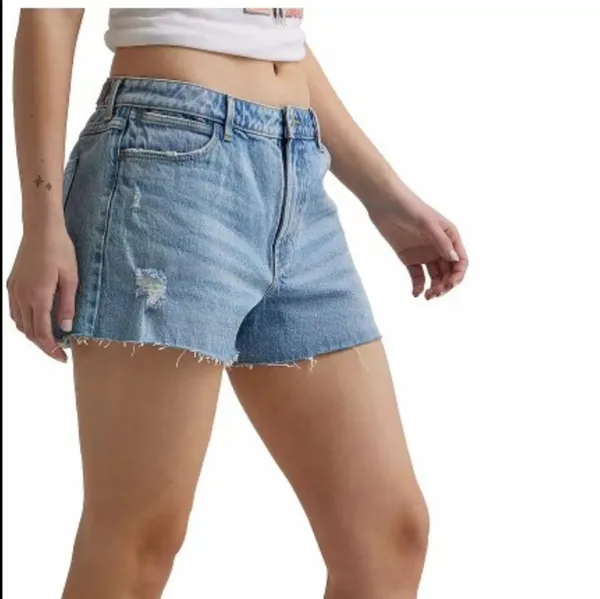 Wrangler Women's High-Rise Vintage Cutoff Jean Shorts - Image 3