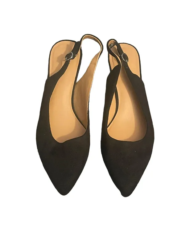 Banana Republic Suede Sling Back Pumps - Image 4