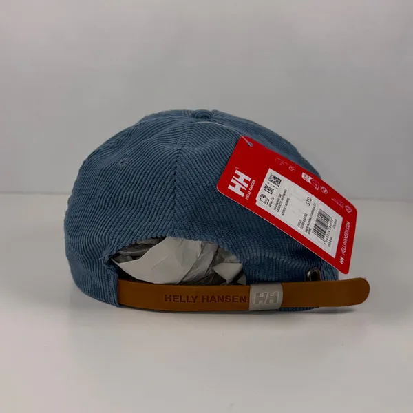 Helly Hansen Corduroy Grapic Strap Back Cap Blue One Size NWT - Image 3
