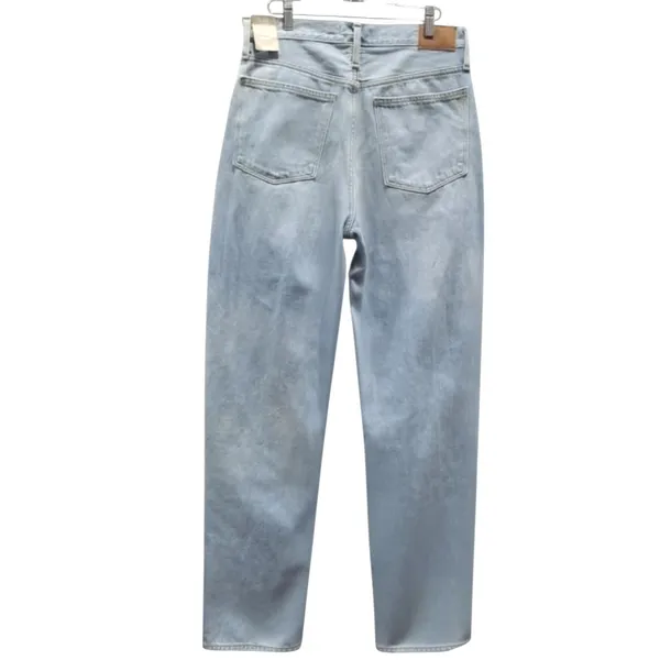 Madewell Baggy Straight Jeans Womens 28 Berteau‎ Wash High Rise Denim - Image 2
