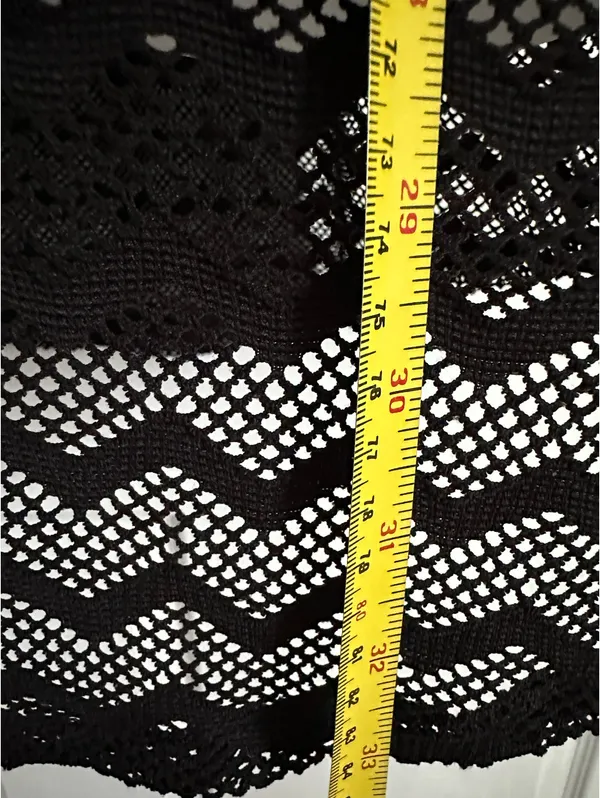 Roxy Black Swim Cover-Up No Size Tag (M) - Image 6