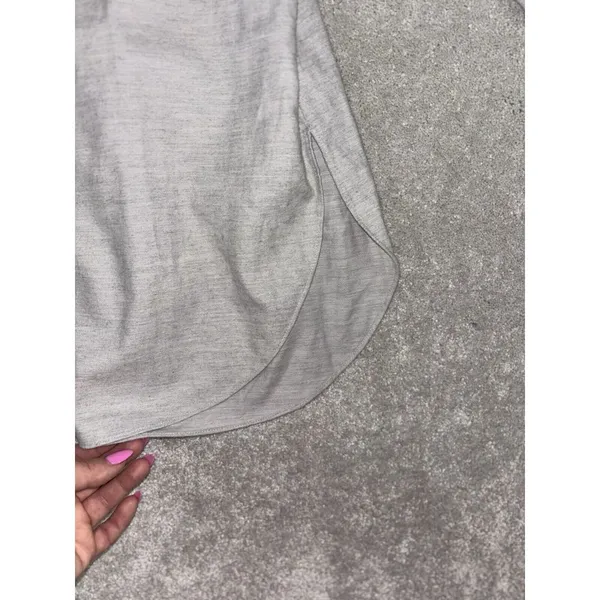 club monaco sophiya top chemise heather‎ gray size 6 - Image 5