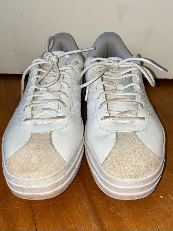 Adidas VL Court Bold IH3082 Sneakers Women's US 9 White Sportswear Shoes EBS1181 - Image 2