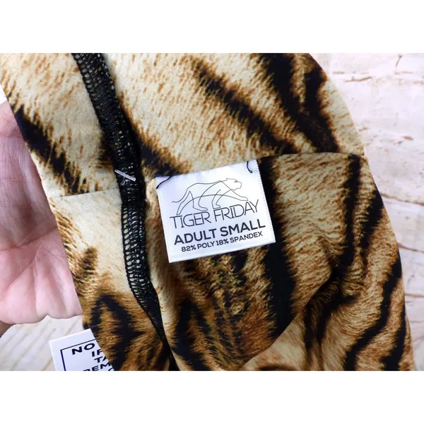 Tiger Friday Go2 Briefs Womens Adult Small Tiger Print Dance Briefs High Waisted - Image 7