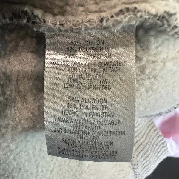 Highland Cow Heather Gray Sweatshirt SMALL Scottish Coo Oversized Pacific & Co - Image 6