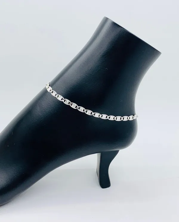 ❤️ 925 Sterling Silver Ankle Bracelet ❤️ - Image 4