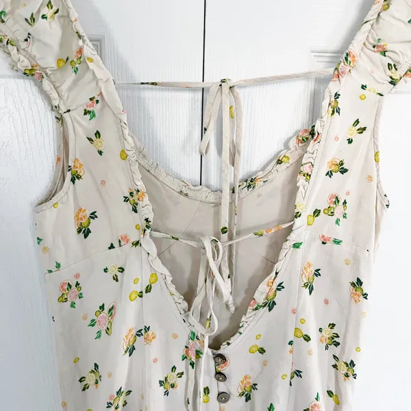 Free People Like A Lady Mini Dress in Cream - Image 11