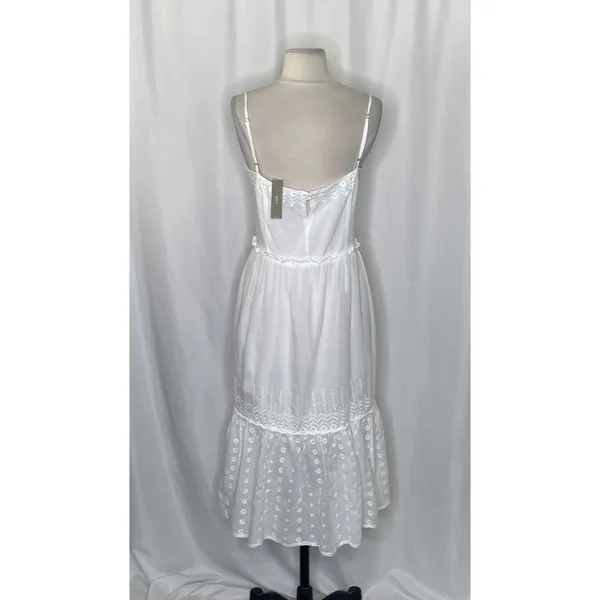 NWT!! J. CREW Sorrento Dress Cotton Voile Solid White Bridal Preppy XXS XX-Small - Image 10