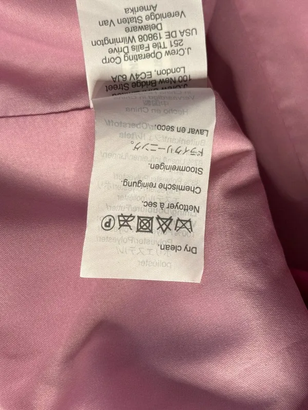J. Crew Parke Blazer in Stretch Linen Women's 8 Vivid Fuchsia Career Preppy Chic - Image 13