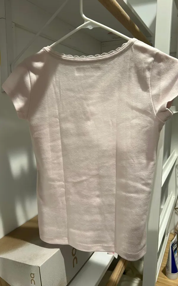 Abercrombie Pink Square Neck - Image 2