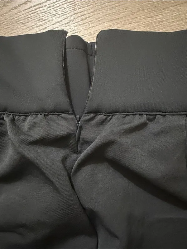 Nike Women's High-Rise Athletic Shorts in Charcoal Gray - Image 6