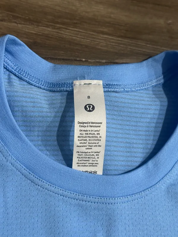 Lululemon Swiftly Tech Cropped Short Sleeve 2.0 Shirt - Image 5