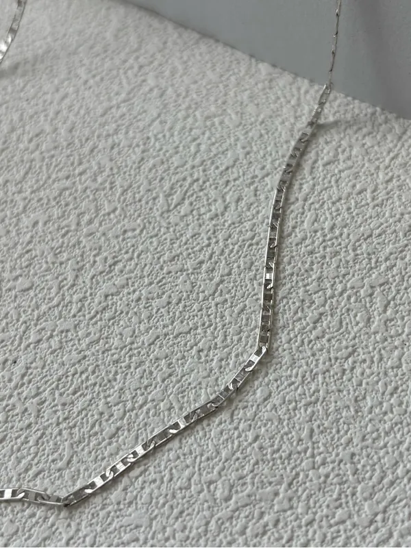 NWOT Jenny Bird Two-Tone Silver Chain Necklace with Gold Pendant Charm - Image 6