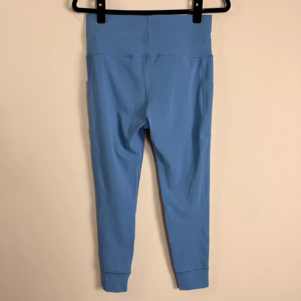 Vuori Women Blue Daily Jogger High Rise Drawstring Activewear Pants Size L - Image 3